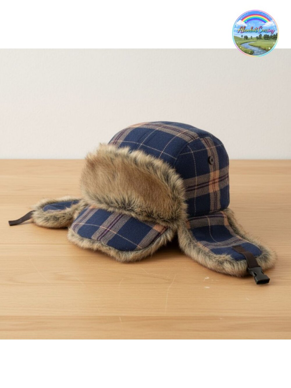 Faux Fur Trapper Hat Winter Ushanka with Ear Flaps